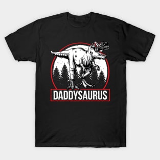 Funny Daddysurus Rex Daddy Saurus Fathers Day Gift T-Shirt